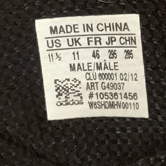 Adidas Falcon Trainer Adiwear.  Men’s Shoe Size 11.5  G49037  Sneakers No Laces - Picture 8 of 11